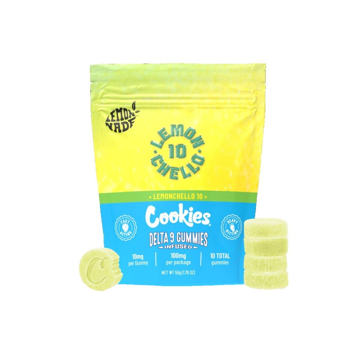 cookies-delta9-gummies-lemonchello-10pc-ζελεδακια